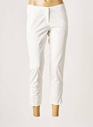 Pantalon 7/8 alb ARMANI femeie