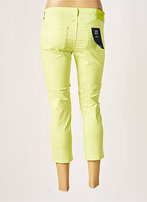 Pantalon trei sferturi elasticitate mărime normală verde ARMANI femeie