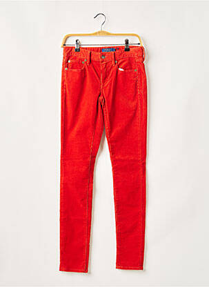Pantalon slim elasticitate mărime normală roșu RALPH LAUREN femeie