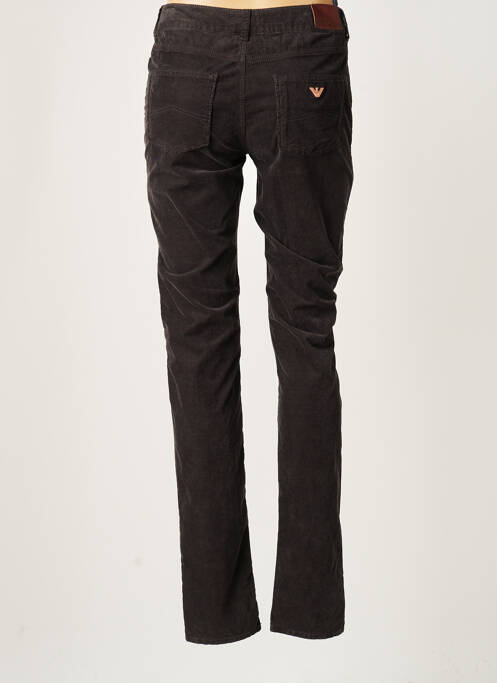 Pantalon slim negru ARMANI femeie