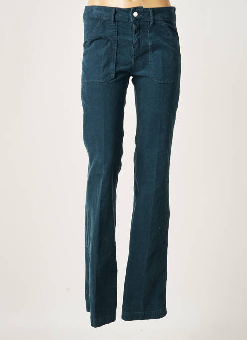 Pantalon evazat albastru ACQUAVERDE femeie