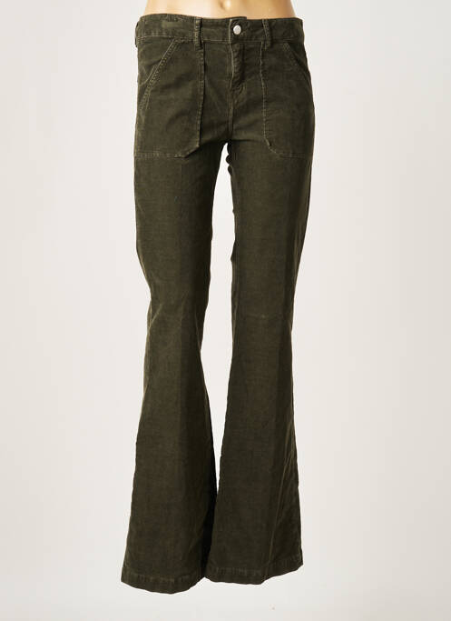 Pantalon evazat verde ACQUAVERDE femeie