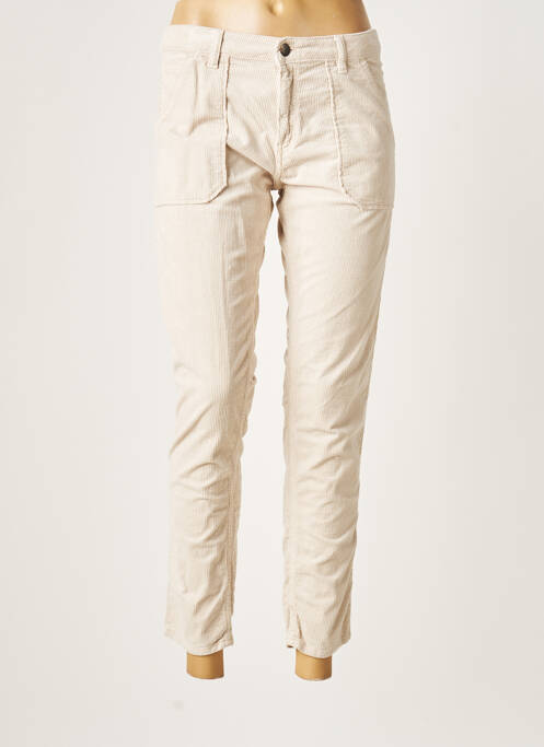 Pantalon 7/8 bej ACQUAVERDE femeie