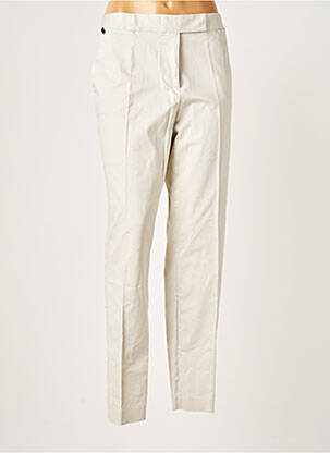 Pantalon drept țesătură poplin mărime normală gri PAUL SMITH BLACK LABEL femeie