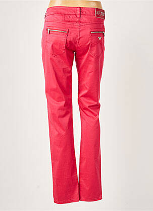 Pantalon slim talie joasă talie joasă roșu ARMANI femeie