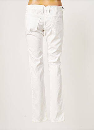 Pantalon slim talie joasă talie joasă alb ARMANI femeie