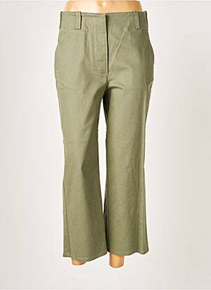 Pantalon 7/8 talie înaltă talie înaltă verde PAUL & JOE SISTER femeie