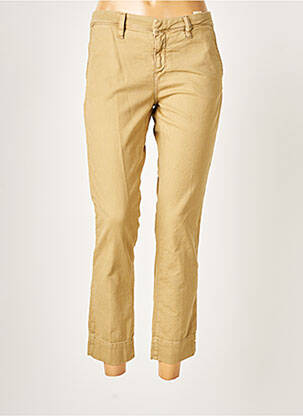 Pantalon 7/8 elasticitate talie joasă alb ACQUAVERDE femeie