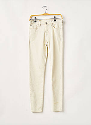 Blugi cu croială slim bej ARMANI femeie