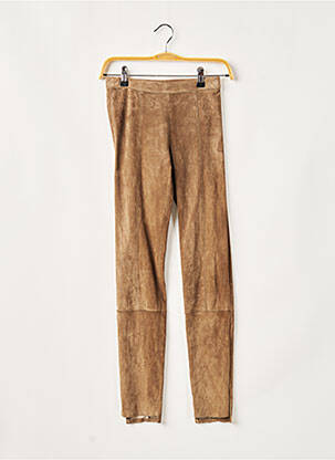 Pantalon 7/8 maro ANNE DELAIGLE femeie