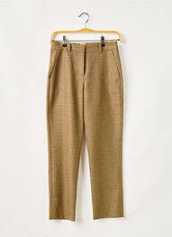 Pantalon 7/8 talie înaltă talie înaltă maro INES DE LA FRESSANGE femme