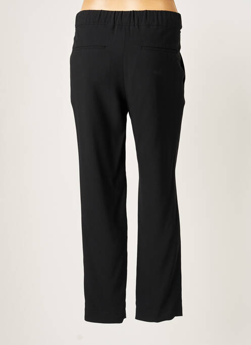 Pantalon drept talie cu cleme talie înaltă negru PATRIZIA PEPE femme