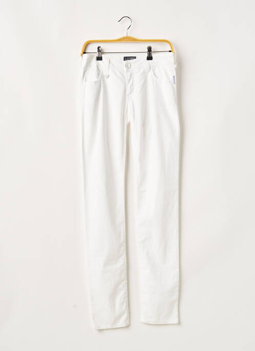 Pantalon slim alb ARMANI femeie