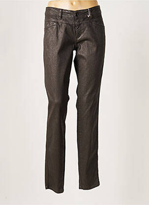 Pantalon slim maro CLOSED femeie