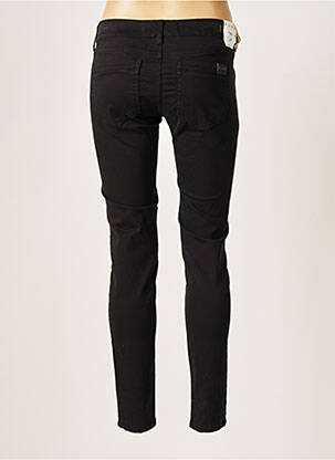 Pantalon slim elasticitate mărime normală negru FIVE femeie