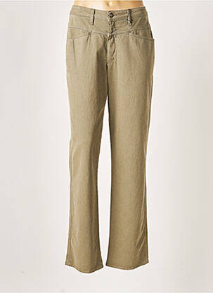 Pantalon drept verde CLOSED femeie