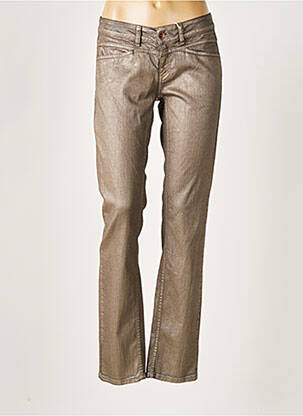 Pantalon drept elasticitate talie joasă gri CLOSED femeie