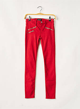 Pantalon slim roșu BLACK ORCHID femeie