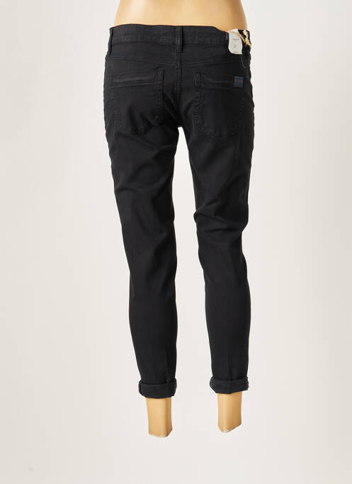 Pantalon trei sferturi negru FIVE femeie