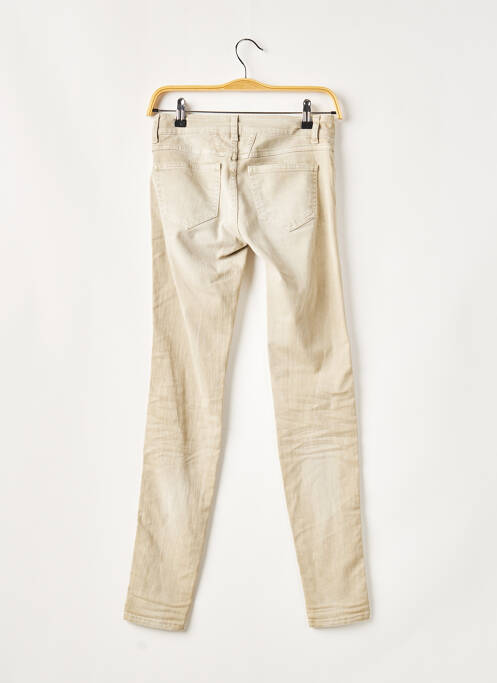 Blugi cu croială slim bej CLOSED femeie