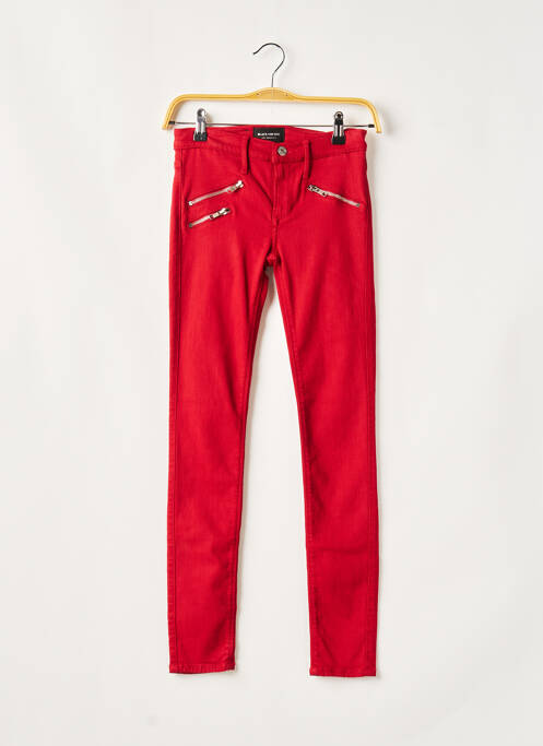 Pantalon slim roșu BLACK ORCHID femeie