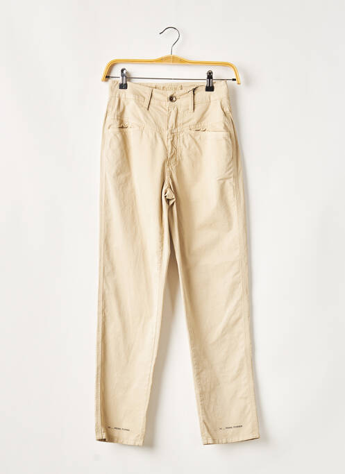 Pantalon slim bej CLOSED femeie