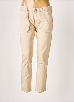 Pantalon 7/8 bej ACQUAVERDE femeie