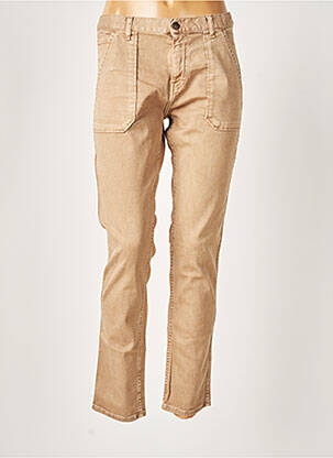 Pantalon 7/8 bej ACQUAVERDE femeie
