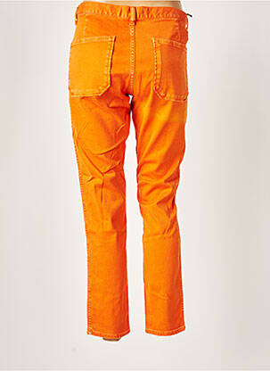 Pantalon 7/8 elasticitate mărime normală portocalie ACQUAVERDE femeie