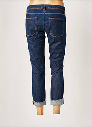 Pantalon 7/8 elasticitate talie joasă albastru ACQUAVERDE femeie
