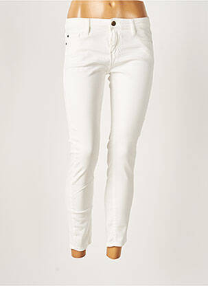 Pantalon 7/8 elasticitate talie joasă bej ACQUAVERDE femeie
