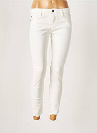 Pantalon 7/8 elasticitate talie joasă bej ACQUAVERDE femme