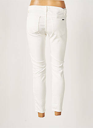 Pantalon 7/8 elasticitate talie joasă bej ACQUAVERDE femeie