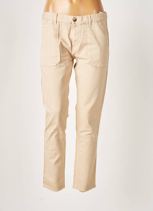 Pantalon 7/8 bej ACQUAVERDE femeie