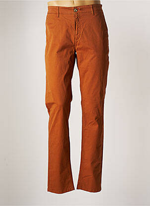 Pantalon chino maro SERGE BLANCO bărbat