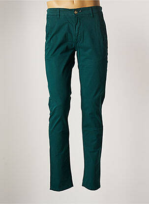 Pantalon chino elasticitate mărime normală verde SERGE BLANCO bărbat