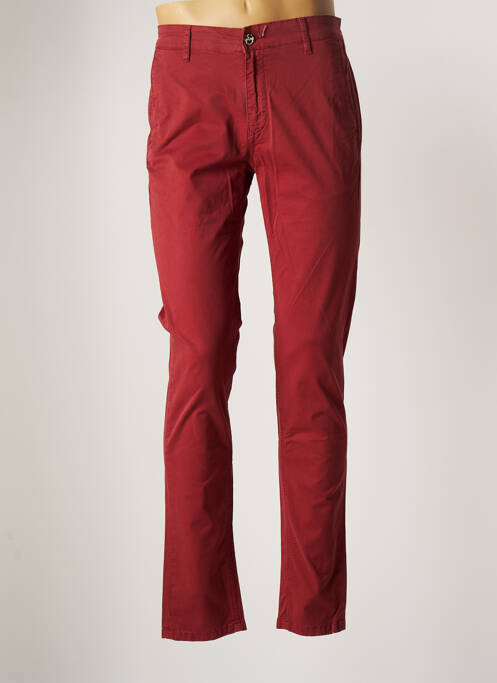 Pantalon chino roșu SERGE BLANCO bărbat