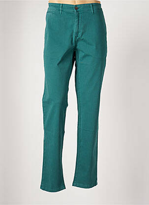 Pantalon chino elasticitate mărime normală verde SERGE BLANCO bărbat