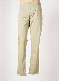 Pantalon chino elasticitate mărime normală bej BLUE LEMON bărbat