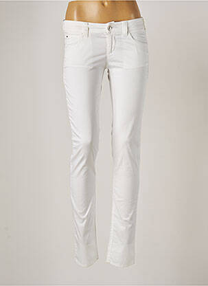 Pantalon slim alb ARMANI femeie