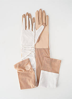 Mănuși bej PAULE KA femeie