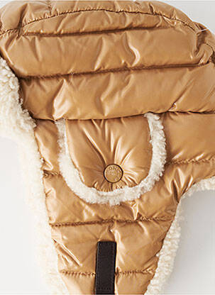 Căciulă formă de căciulă rusească bej MONCLER femeie