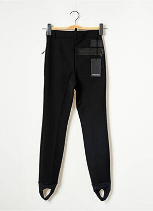 Pantalon slim mărime normală negru DSQUARED2 fată