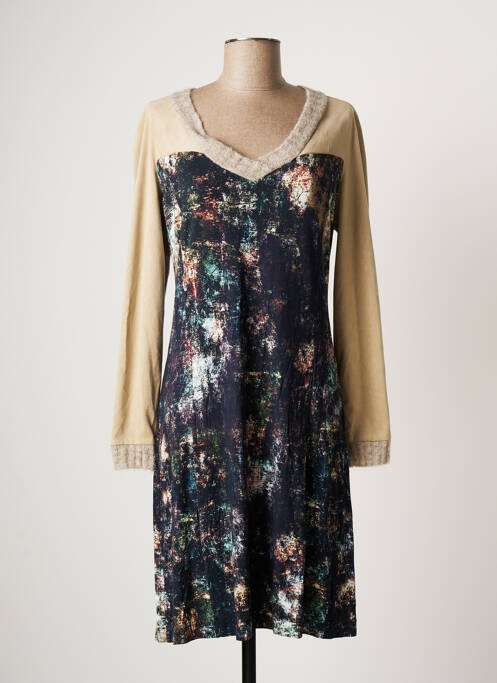 Rochie midi bej QUATTRO femeie