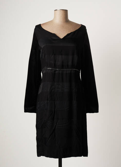 Rochie midi negru QUATTRO femeie