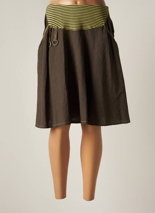 Fustă midi verde COCO MENTHE femeie