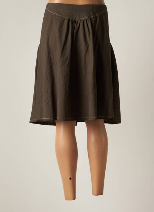 Fustă midi verde COCO MENTHE femeie