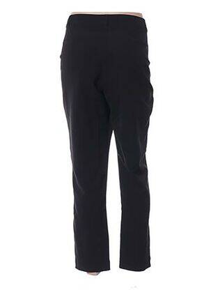 Pantalon 7/8 închidere cu fermoar sub clapetă cu cârlig talie joasă negru MADO ET LES AUTRES femeie