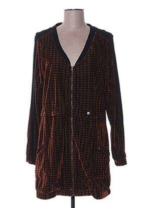 Vestă cu mâneci lungi maro MADO ET LES AUTRES femeie