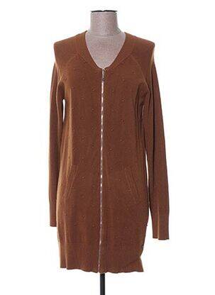 Vestă cu mâneci lungi maro MADO ET LES AUTRES femeie